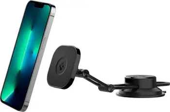 Mbajtëse magnetike për veturë Spigen ITS35-3 OneTap MagSafe, për xham dhe pult, e zezë