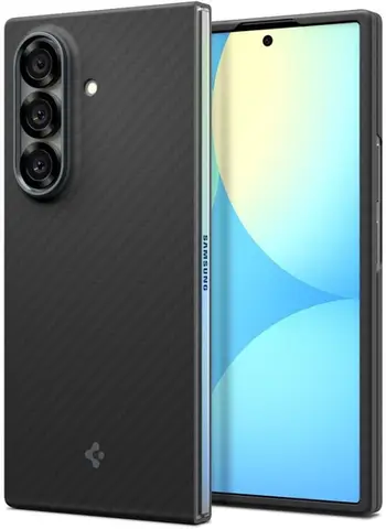 Maskë mbrojtëse Spigen Air Skin për Samsung Galaxy Z Fold7, polikarbonat i hollë, e zezë