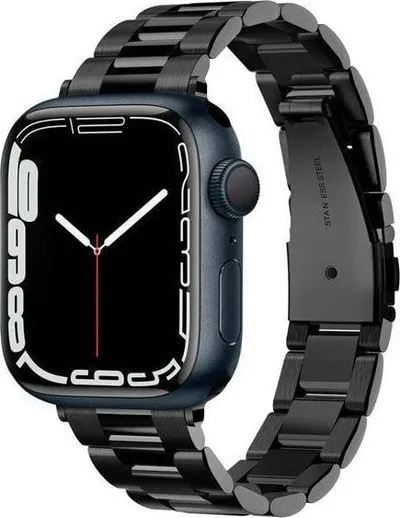 Rrip dore për Apple Watch Spigen Modern Fit, 38 40 41mm, metalik, i zi - 1