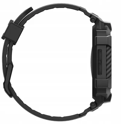 Kopertinë Spigen Rugged Armor Pro 2 për Apple Watch 11 42mm, matte, e zezë - 4