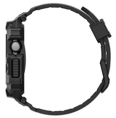 Kopertinë Spigen Rugged Armor Pro 2 për Apple Watch 11 42mm, matte, e zezë - 5