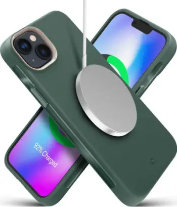 Këllëf telefoni Spigen Cyrill Ultra Color Mag MagSafe, për iPhone 14 Plus, e gjelbër
