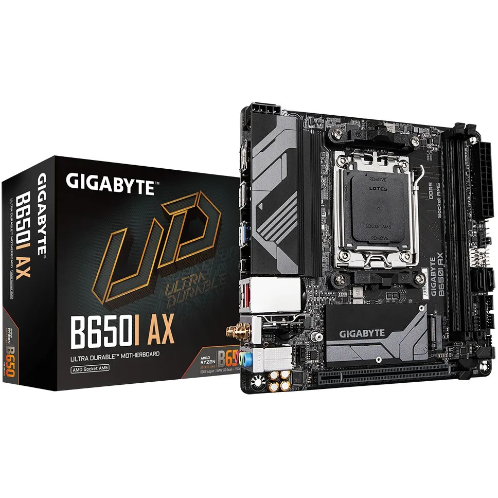 Pllakë Amë Gigabyte B650I AX ITX - 1