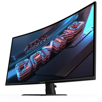 Monitor Gaming GIGABYTE GS32QCA / 31.5″ / Quad HD VA / 180 Hz / 1 ms / HDMI 2.1+ DisplayPort / Zezë