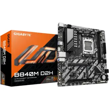 Pllakë Amë Gigabyte B840M D2H DDR5 mATX
