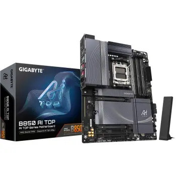Pllakë Amë GIGA B850 AI TOP AM5/DDR5/µATX