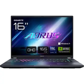 Laptop gaming Gigabyte Aorus Elite 16, Intel Core Ultra 9 275HX, 16 inç, QHD, 165Hz, GeForce RTX, i zi
