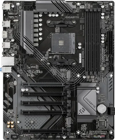 Pllakë amë Gigabyte B550 Eagle, ATX AM4, DDR4 3200MHz, 2x M.2, 1GbE LAN - 1