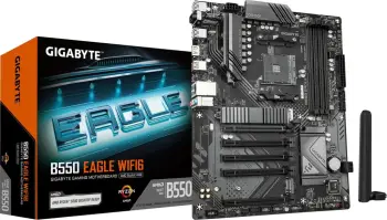 Pllakë amë Gigabyte B550 EAGLE WIFI6, Socket AM4, ATX, DDR4, WiFi 6