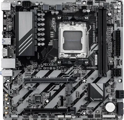 Pllakë amë Gigabyte B840M D2H, Socket AM5, DDR5, PCIe 4.0, 2.5GbE LAN, Micro ATX - 1