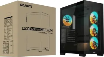 Kasë Gigabyte GB-C500P ST RGB, midi tower, e zezë