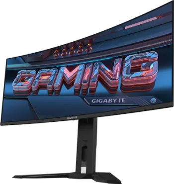 Monitor gaming i lakuar GIGABYTE MO34WQC2, 34" OLED WQHD, 240Hz, FreeSync Premium Pro, i zi