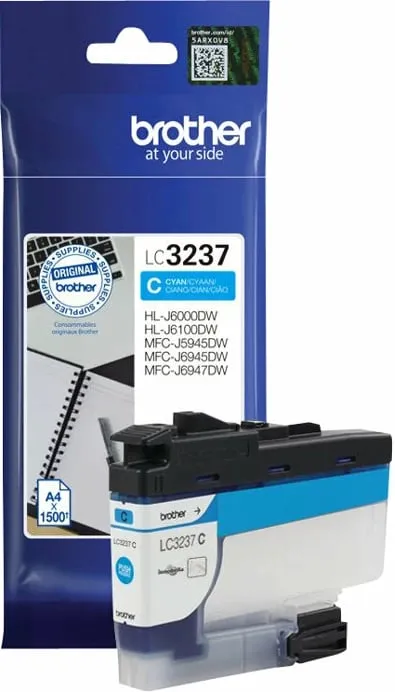 Toner Brother LC3237C, cyan, për printer Brother, 1500 faqe - 2