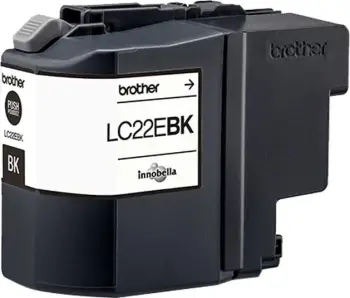 Toner Brother LC22EBK, 2400 faqe, Ngjyrë e zezë