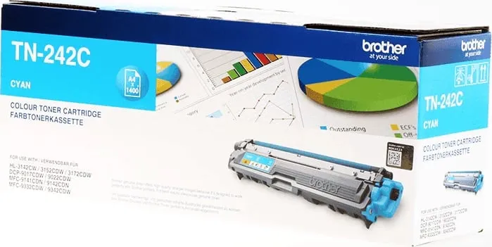 Toner Brother TN-242C cyan, origjinal, 1400 faqe - 1