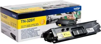 Toner, Brother TN-329Y, rendiment 5,500–8,800 faqe, e verdhë