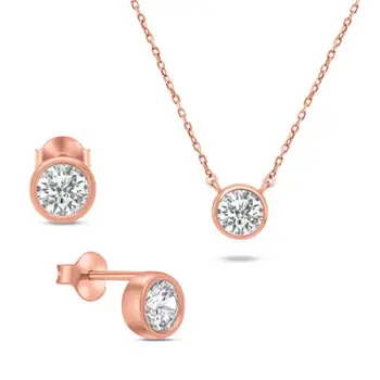 Set aksesorё Brilio Silver SET220R, vathё + qafore