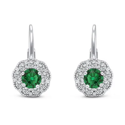 Vathё Brilio Silver Dangle EA333WG - 2