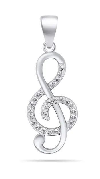 Varëse Brilio Silver Treble clef PT65W