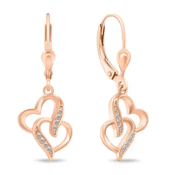 Vathë Brilio Silver Hearts EA467R