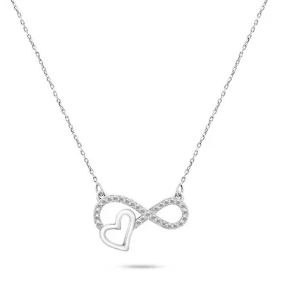 Qafore Brilio Silver Infinity NCL54W - 1