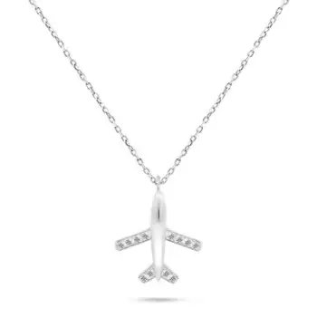 Qafore Brilio Silver Airplane NCL77W