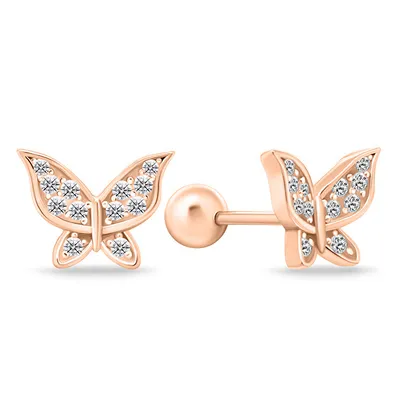 Vathë Brilio Silver Butterfly EA632R - 1