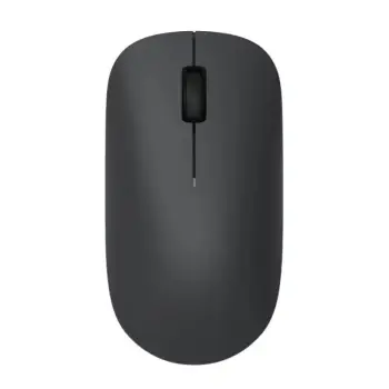 Mouse wireless Xiaomi Lite Mouse, 2.4GHz, optik, gri e errët