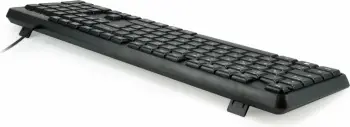 Tastierë EQUIP 100%, USB, QWERTZ, e zezë