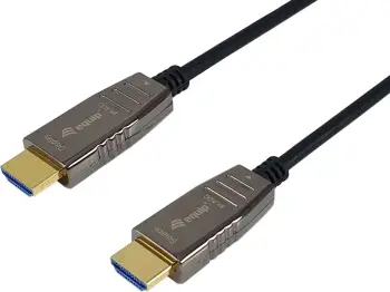 Kabllo HDMI optike Equip 119455, 50m, 8K/60Hz, e zezë
