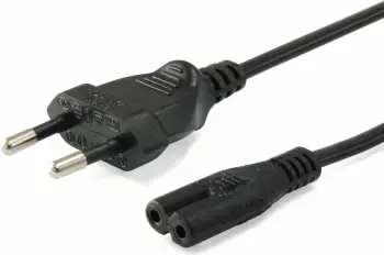 Kabllo furnizimi Equip High Quality, C7 në 2 pin Euro, 3.0m, i zi