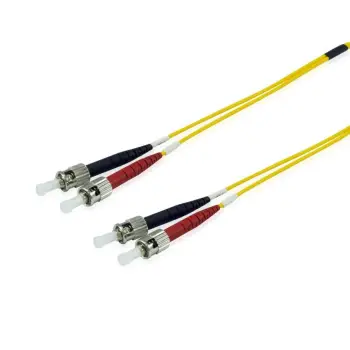 Kabllo optike patch Equip ST/ST, OS2, 10m, e verdhë