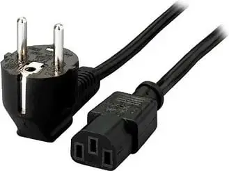 Kabëll rryme EQUIP, C13 në Schuko, 1.8 m, e zezë