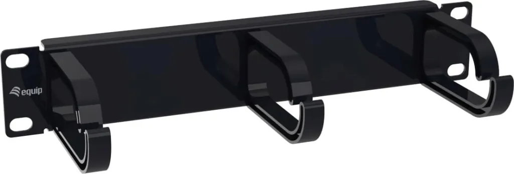 Panel menaxhimi kabllosh Equip 10", 1U, plastikë/çelik, i zi - 1