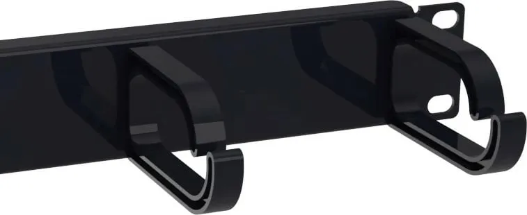 Panel menaxhimi kabllosh Equip 10", 1U, plastikë/çelik, i zi - 3