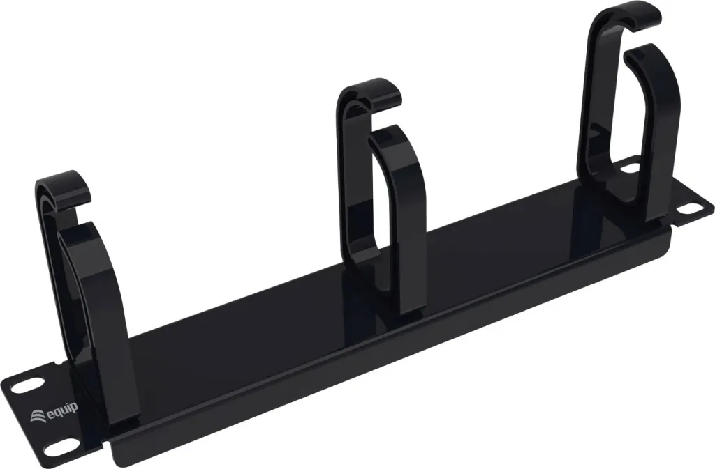 Panel menaxhimi kabllosh Equip 10", 1U, plastikë/çelik, i zi - 5