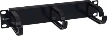 Panel menaxhimi kabllosh Equip 10", 1U, plastikë/çelik, i zi