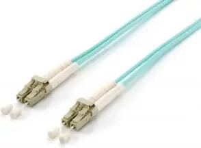 Kabllo optike patch LC/LC Equip OM3 2m, turquoise
