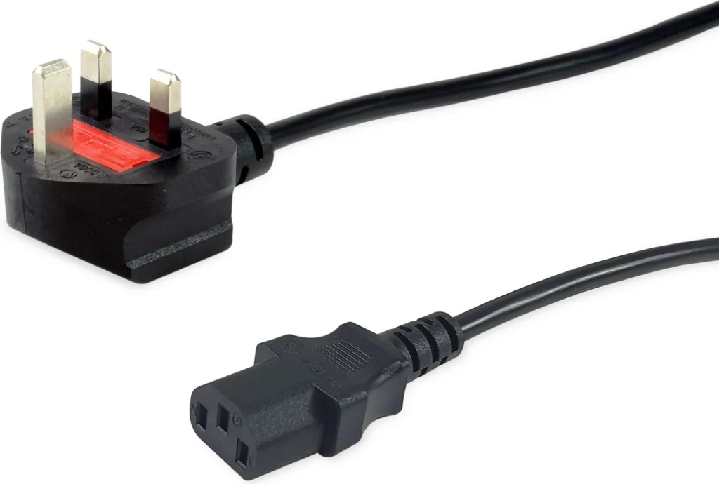 Kabllo rryme Equip, C13 në BS1363, 10m, 10A, e zezë - 1