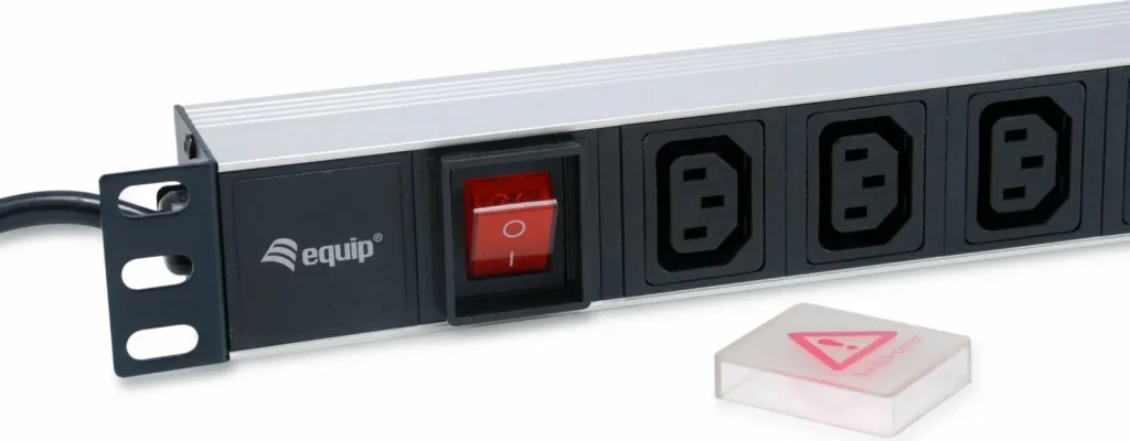 PDU Equip 333310, 1U, 8 dalje, alumini, zi - 2