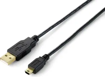 Kabllo USB Equip 2.0 Type A në Mini-USB B 3m e zezë