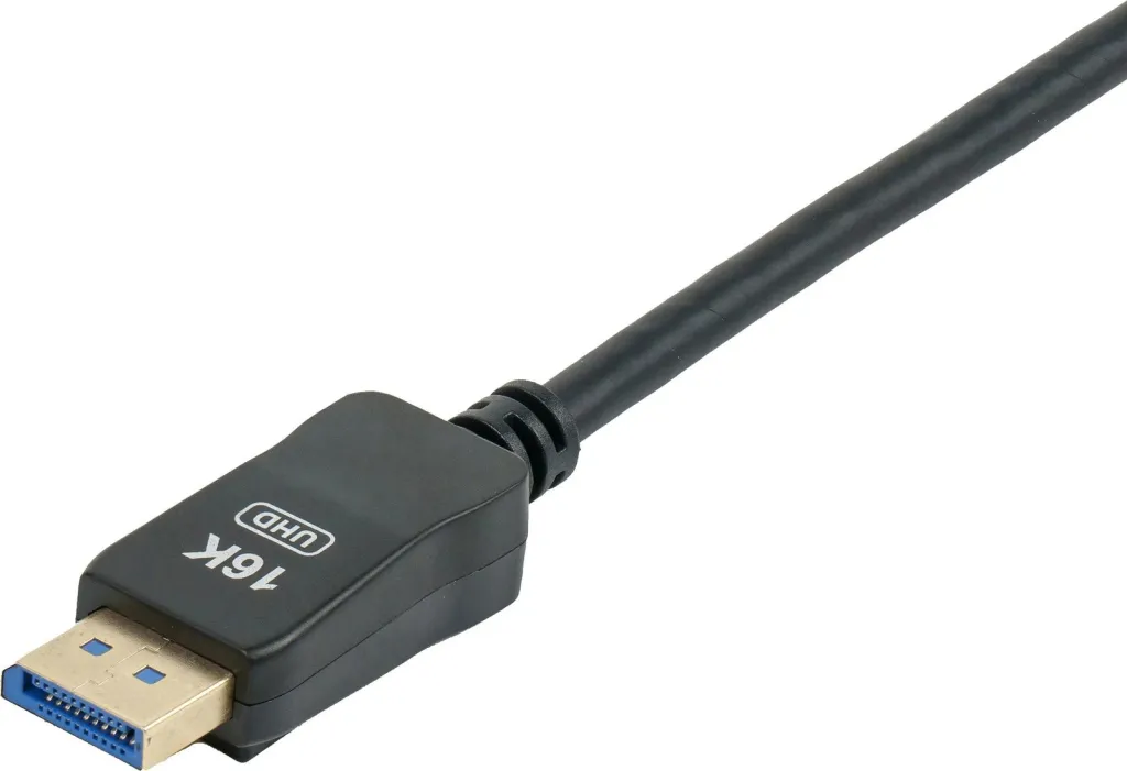 Kabllo DisplayPort 2.1 Equip 3m, 16K/60Hz, 40Gbps, e zezë - 4