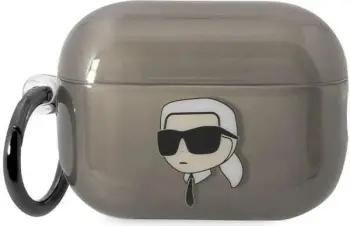Mbulesë Karl Lagerfeld KKLAP2HNIKTCK për Apple AirPods Pro 2, TPU PC, dizajn Ikonik, e zezë