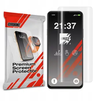 Folie mbrojtëse hydrogel Grizz për Huawei Nova Y63, transparencë e lartë, ndjeshmëri e plotë prekëse