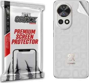 Folie mbrojtëse Grizz SatinSkin për Huawei Nova 12 Ultra, pjesa e pasme, transparente