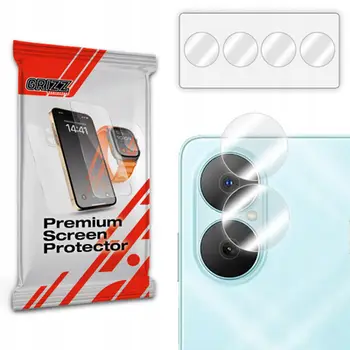 Mbrojtës kamere hibrid 2 copë për Huawei Nova Y73, xham mbrojtës, transparents