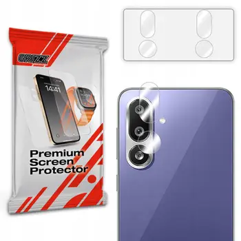 Qelq mbrojtës kamerë 2 copë për Samsung Galaxy F56, hibrid, transparent