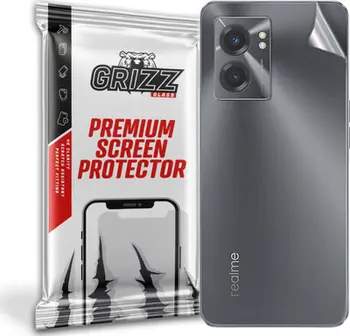 Foli mbrojtëse mbrapa GrizzGlass për Realme V23, fleksibile, përfundim satin