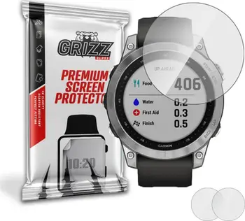 Mbrojtëse ekrani GrizzGlass Hybrid Glass, për Garmin Fenix 7, transparente
