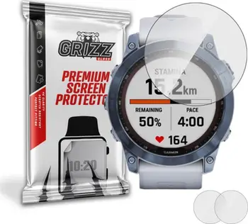 Xham mbrojtës hibrid GrizzGlass për Garmin Fenix 7X, transparencë e lartë